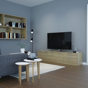 KỆ TIVI ĐƠN GIẢN HIỆN ĐẠI - KTVAC01AC - 