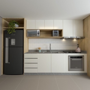 TỦ BẾP - MDF Loại 3 - Tủ bếp Mdf phủ melamine - Thái Lan