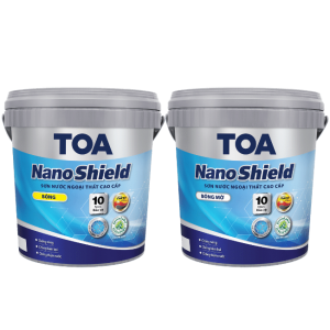 Sơn nước ngoại thất cao cấp TOA NanoShield - 